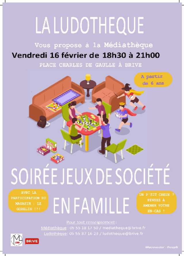 Journée Jeux de sociétés (Place Charles de Gaulle)