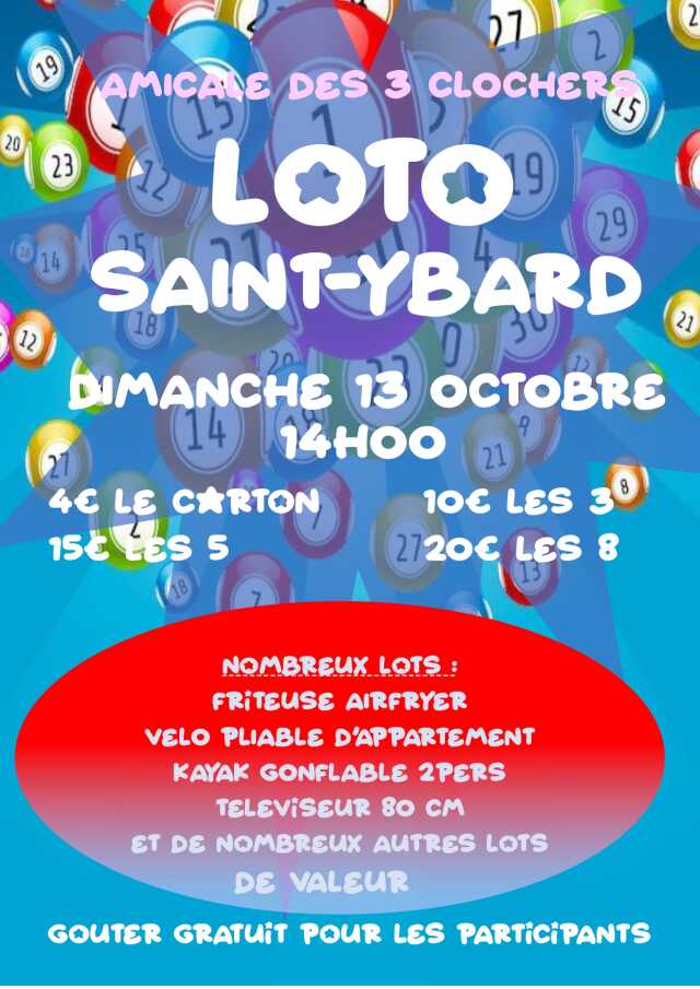 Loto à Saint-Ybard