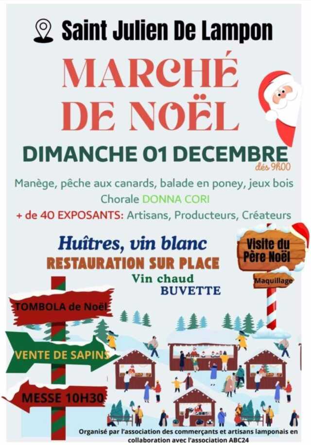 Marché de Noël de Saint-Julien-de-Lampon