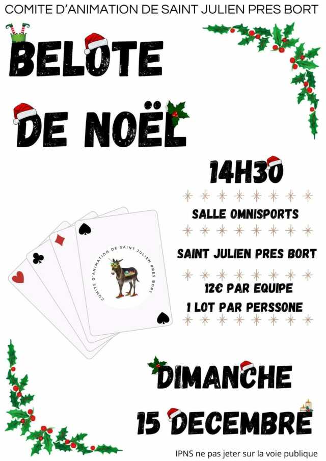 Belote de Noël