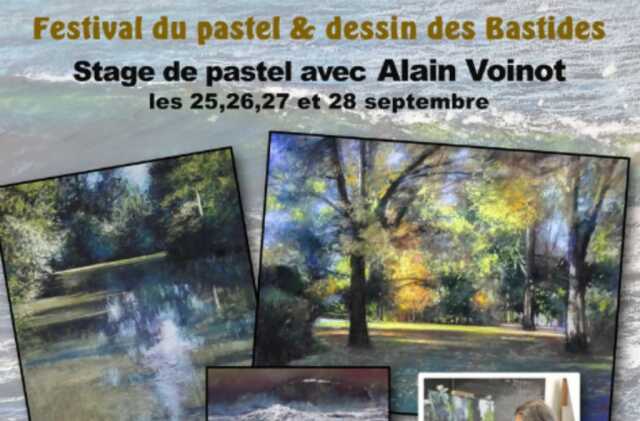 Stage de pastel animé par Alain Voinot