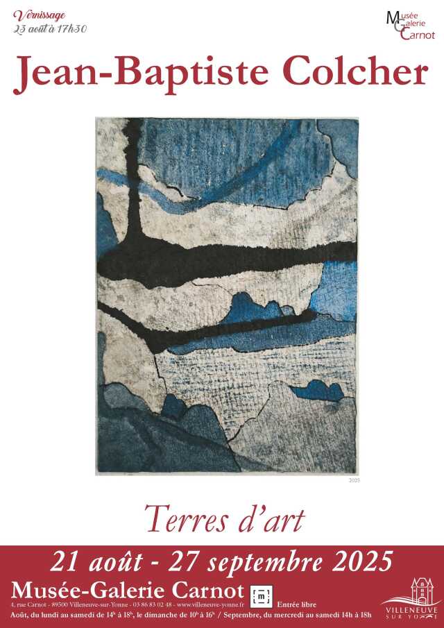 Terres d’Art, exposition de gravures, Jean-Baptiste Colcher