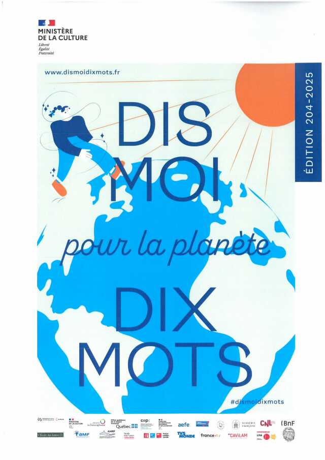 Dis-moi, dix mots pour la planète