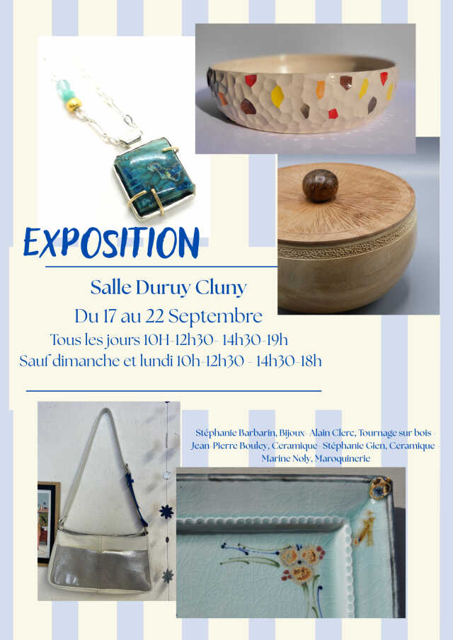 Exposition Vente Métiers d'Art