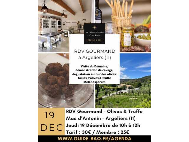 RDV GOURMAND TRUFFES & OLIVES