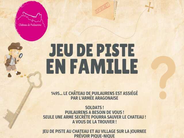 JEU DE PISTE EN FAMILLE