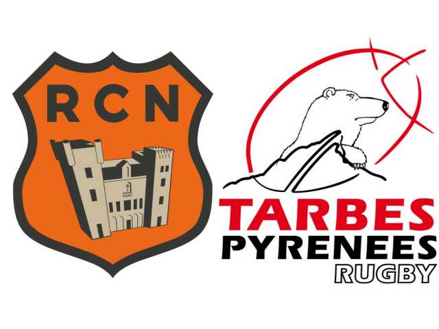 RUGBY À XV : RC NARBONNAIS XV / STADO TARBES PYRÉNÉES RUGBY XV