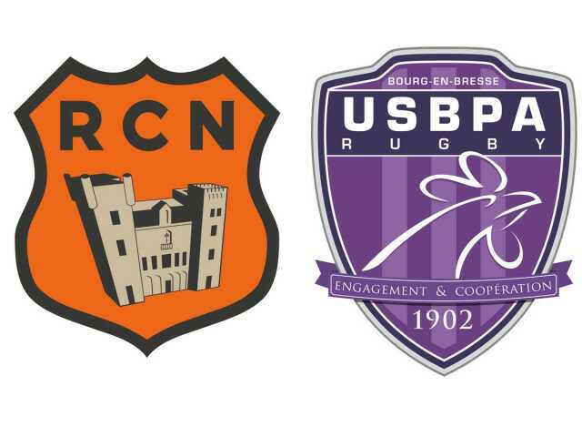 RUGBY À XV : RC NARBONNAIS / US BRESSANE PAYS DE L'AIN