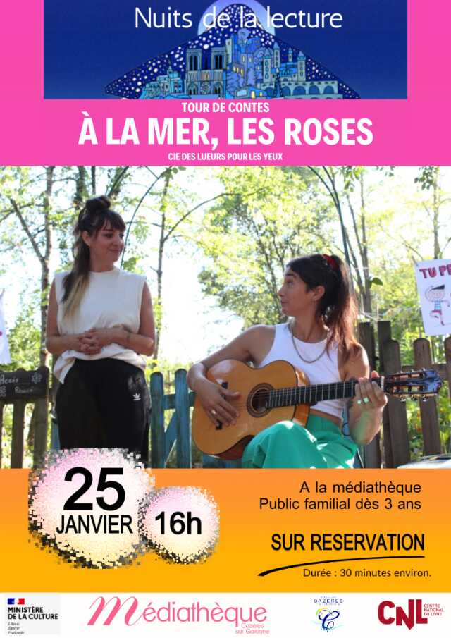 TOUR DE CONTES « A LA MER LES ROSES »