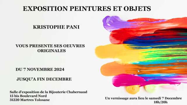 EXPOSITION PEINTURES ET OBJETS