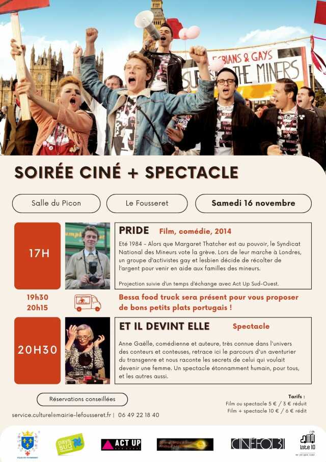 SOIRÉE CINÉ-DÉBAT ET SPECTACLE CO-ORGANISATION AVEC LE PAYS SUD TOULOUSAIN