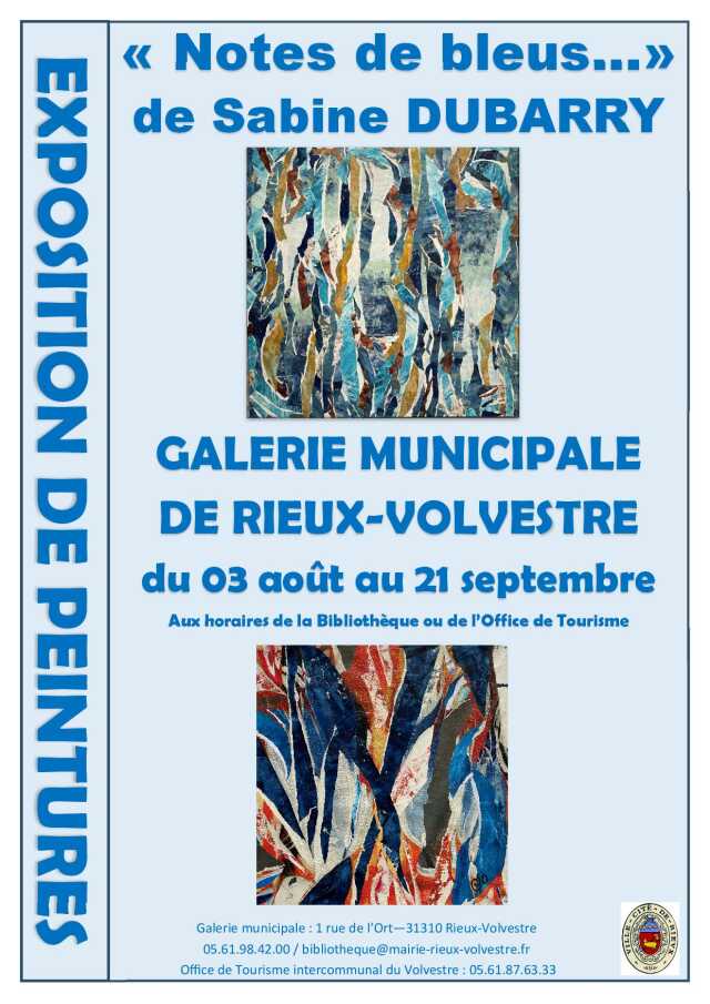 EXPOSITION DE PEINTURES : 