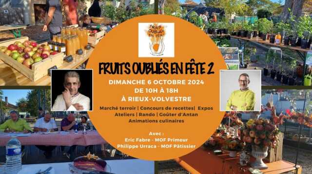 FRUITS OUBLIÉS EN FÊTE