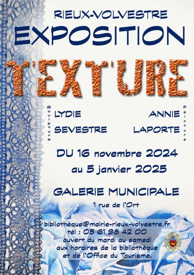 EXPOSITION DE PEINTURES ET CÉRAMIQUES : TEXTURE