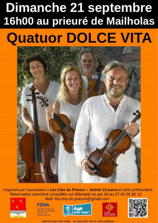 CONCERT QUATUOR DOLCE VITA