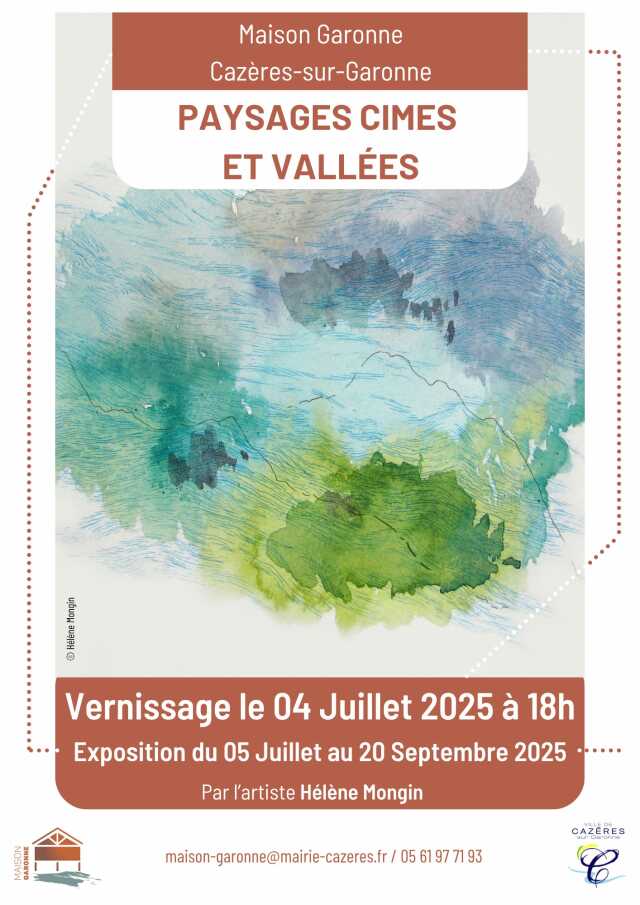 EXPOSITION PAYSAGES CIMES ET VALLÉES