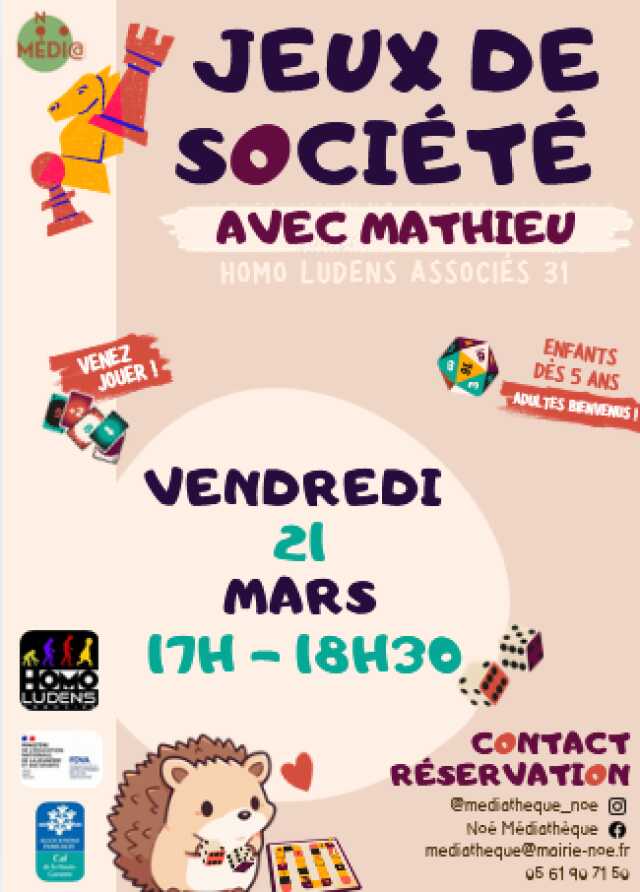 JEUX DE SOCIÉTÉ