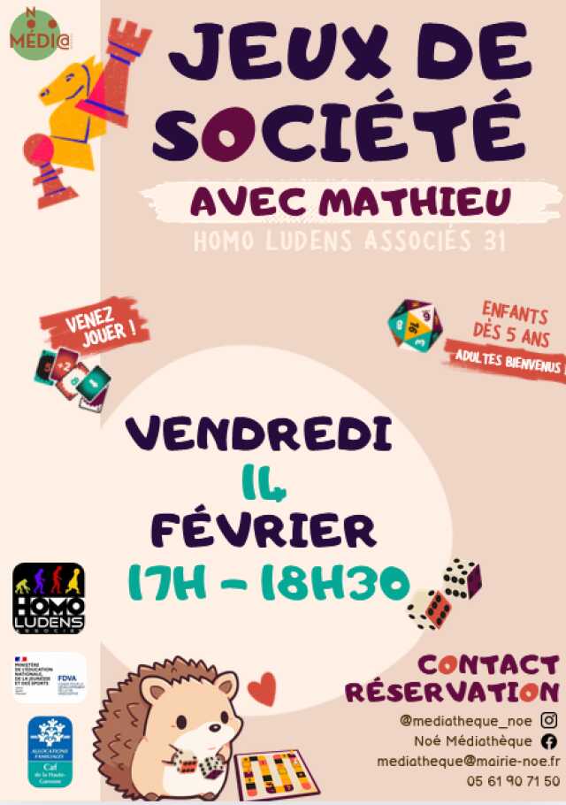 JEUX DE SOCIÉTÉ