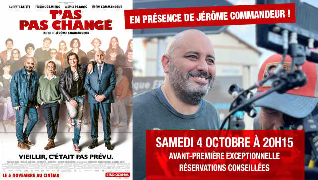 CINÉMA : SOIRÉE SPÉCIALE : AVANT-PREMIÈRE DU FILM 