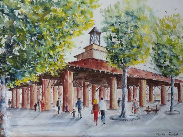 HALLE & ARTS : EXPO AQUARELLES & MAQUETTES