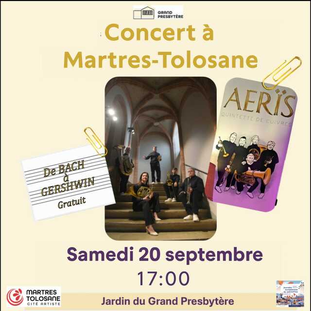 CONCERT DE BACH  À GERSHWIN PAR AERÏS