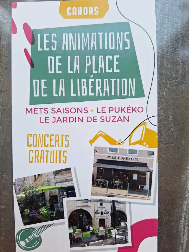 Les animations estivales de la Place de la Libération