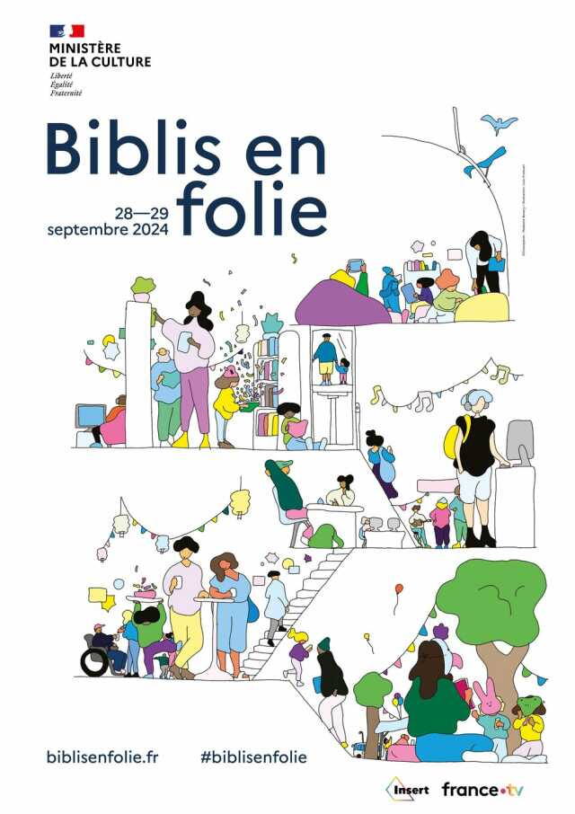 Biblis en folie: portes ouvertes à la bibliothèque de Touzac