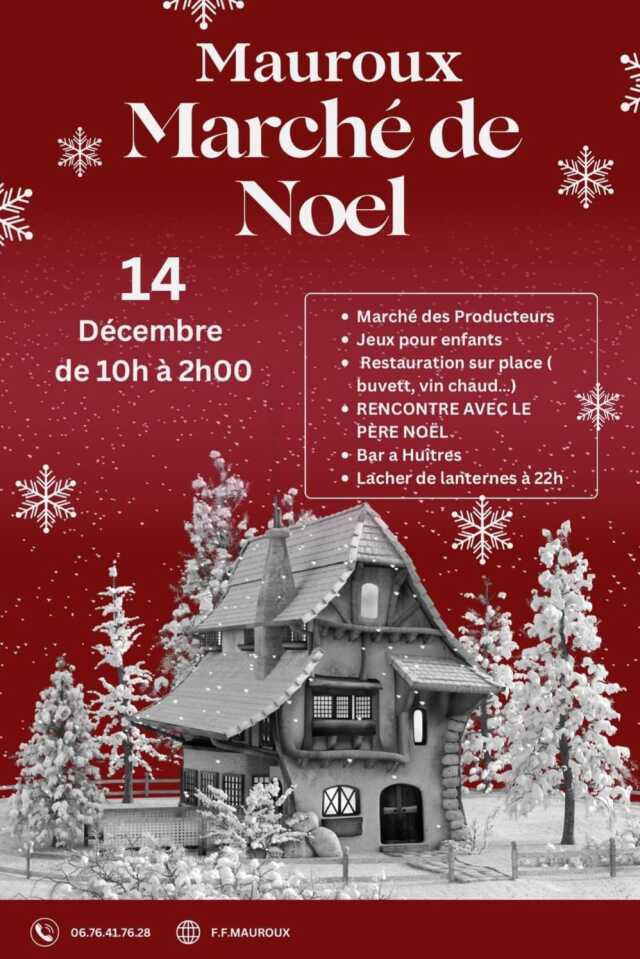 Marché de Noël à Mauroux