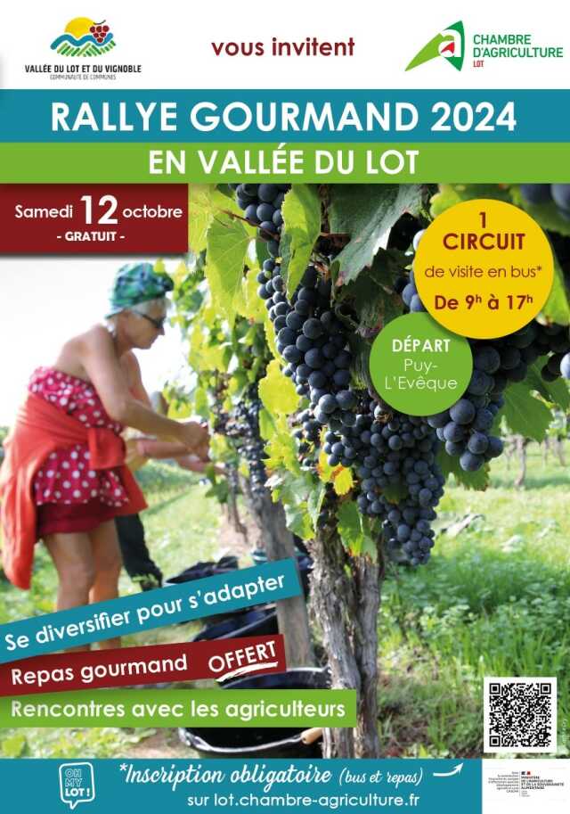 Rallye gourmand en Vallée du Lot