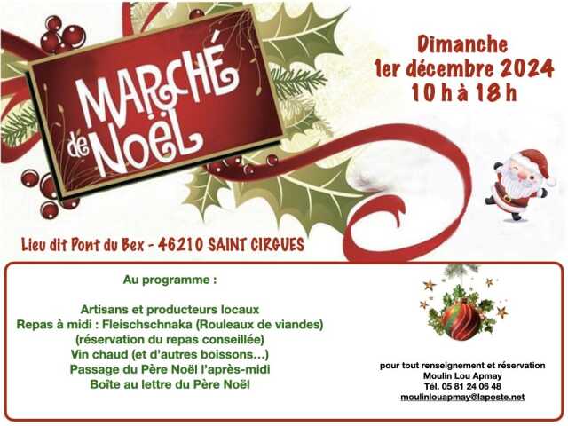 Marché de Noël à Saint-Cirgues