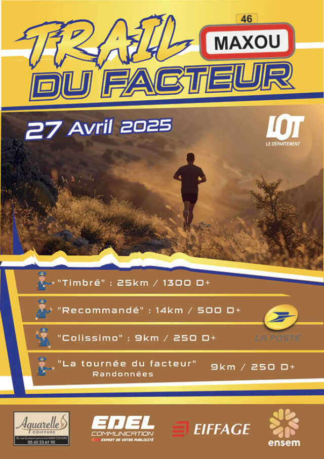 Trail du Facteur à Maxou