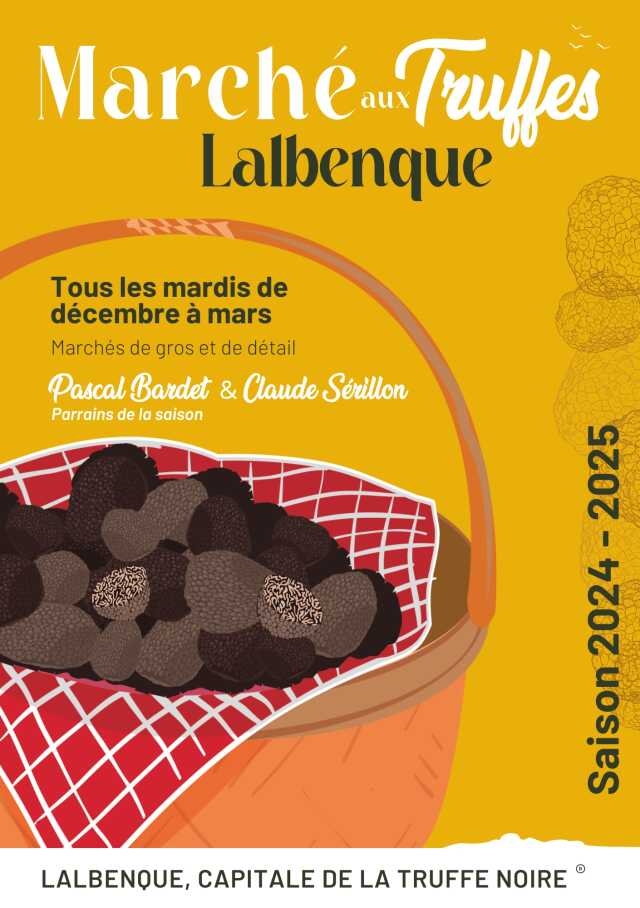 Marché aux Truffes à Lalbenque