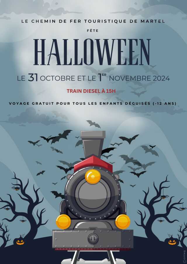 Halloween au Train de Martel