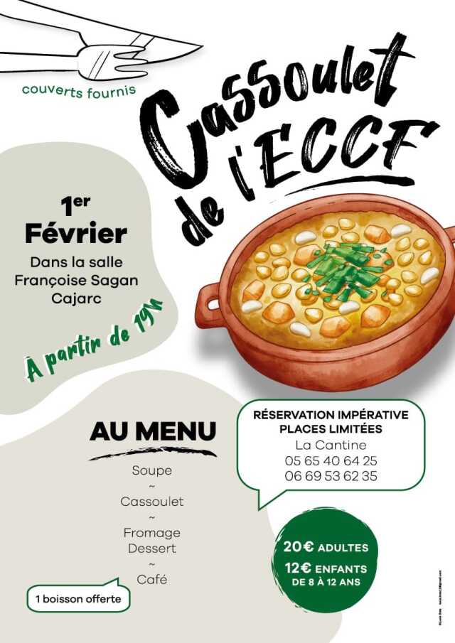 Atelier cuisine, Cassoulet de l'ECCF