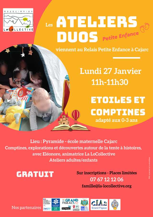 Ateliers duos petite enfance – 