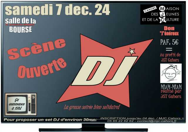 Scène ouverte DJ