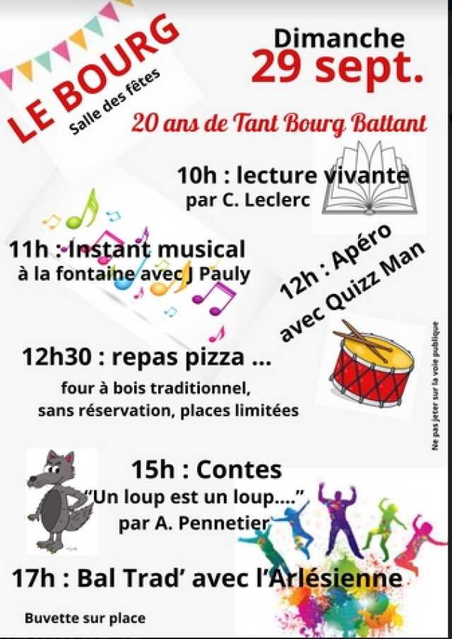 Tant Bourg Battant Fête ses 20 ans!