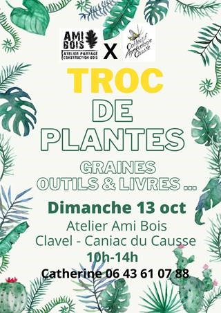 Troc de plantes, d'outils et de livres