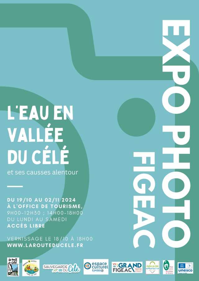 Exposition photos à Figeac : l'eau en Vallée du Célé et ses causses alentours