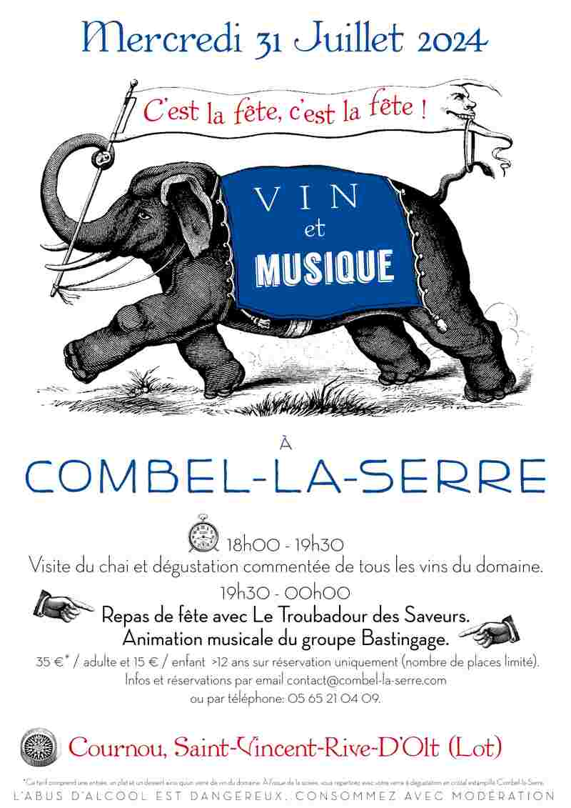 Vin et musique au domaine de Combel-la-Serre