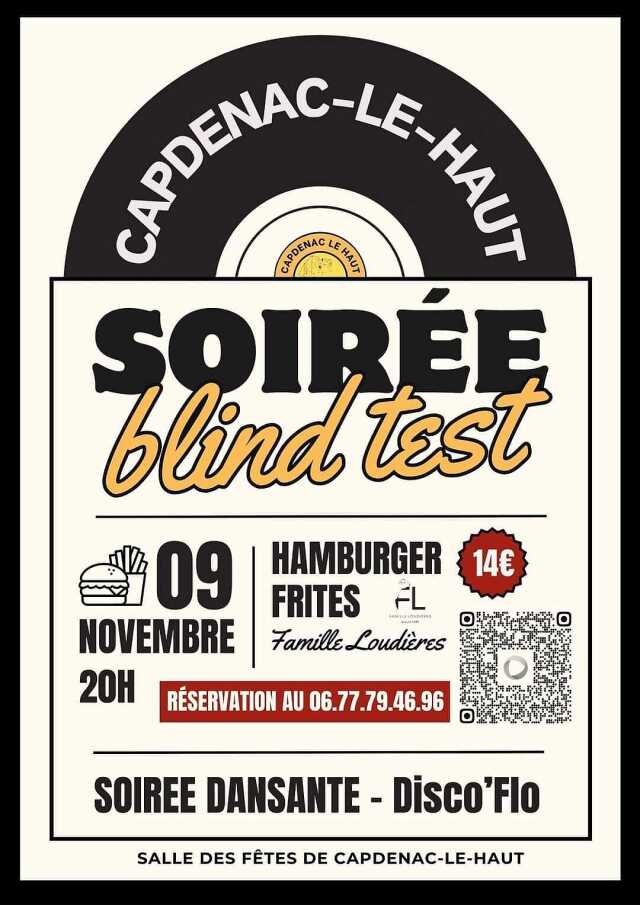 Soirée blind test à Capdenac