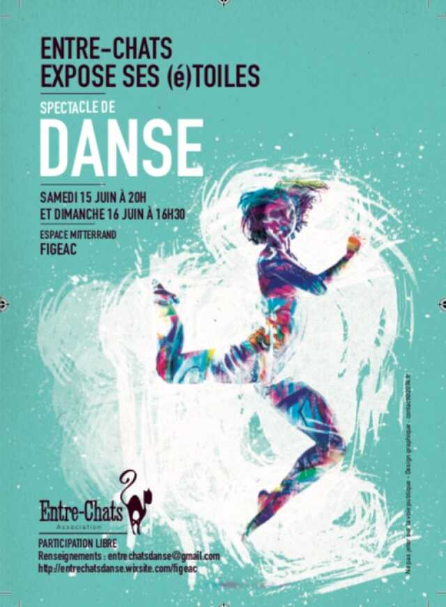 Lot Danse Bal Cabaret Jazz Blues Gala De Danse Entre Chats Expose Ses E Toiles Agenda Figeac