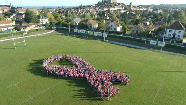 La Gourdonnaise Rose et Bleu : 7 km contre le cancer