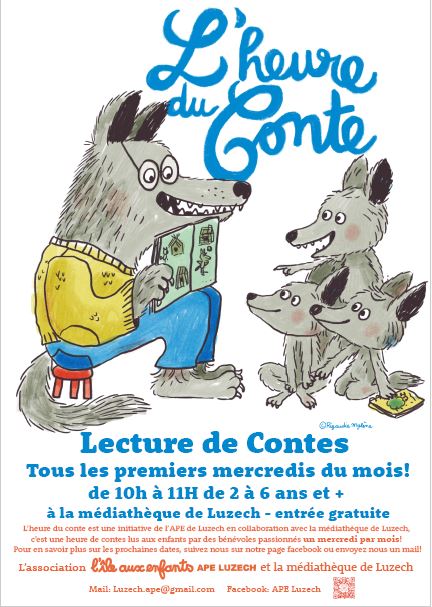 L'heure du conte à Luzech