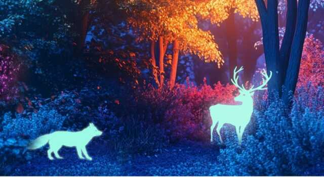 La magie de Noël au Parc animalier de Gramat