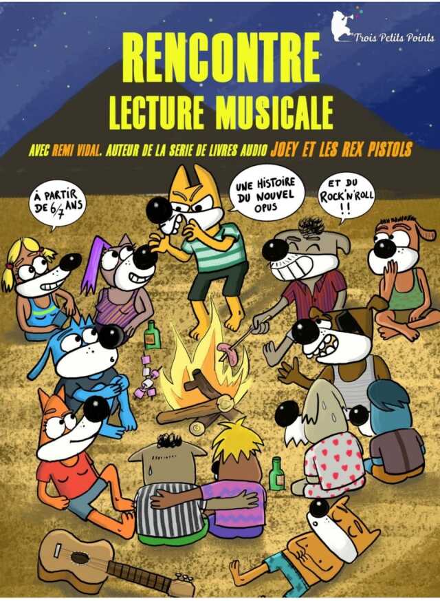 L' Arrosoir à Figeac : lecture musicale et goûter avec Rémi Vidal