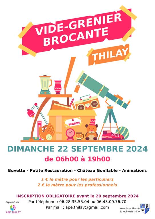 Vide grenier brocante