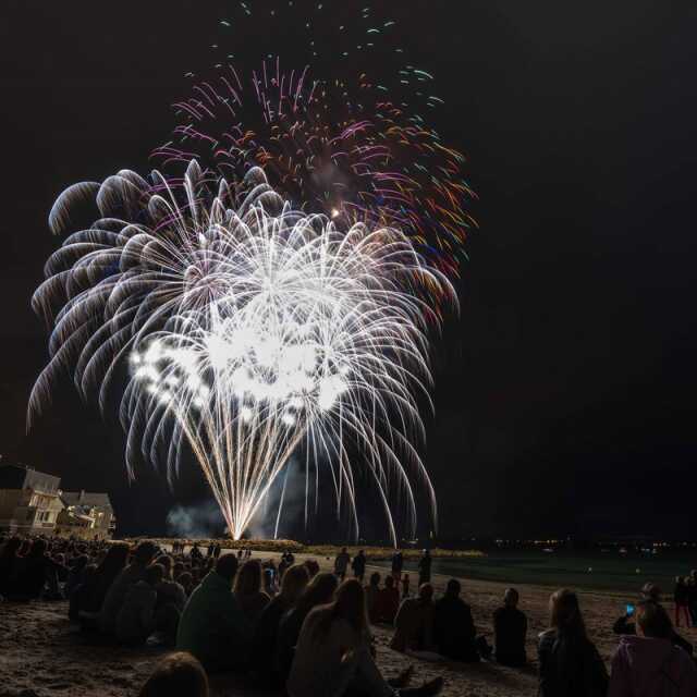 Feu D'artifice 14 Juillet 2022 Larmor Plage