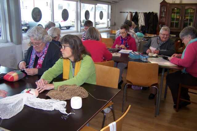 Finistere Exposition Maison Du Filet Brode Avec L Atelier De Confection De Filet Agenda Plouenan 294
