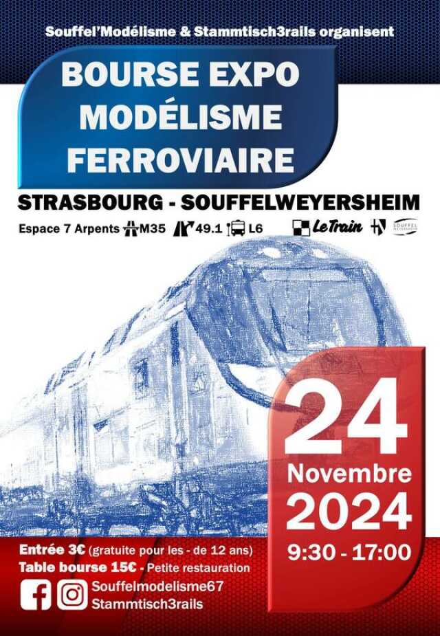 Bourse Expo modélisme ferroviaire